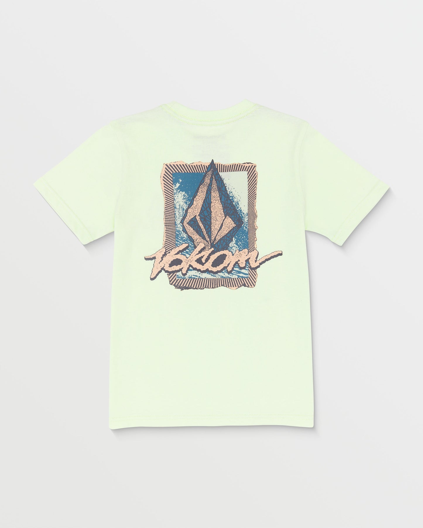 Toddler Boys Frothy Postcard Short Sleeve Tee