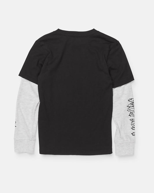 Little Boys Midnight Twofer Long Sleeve Tee