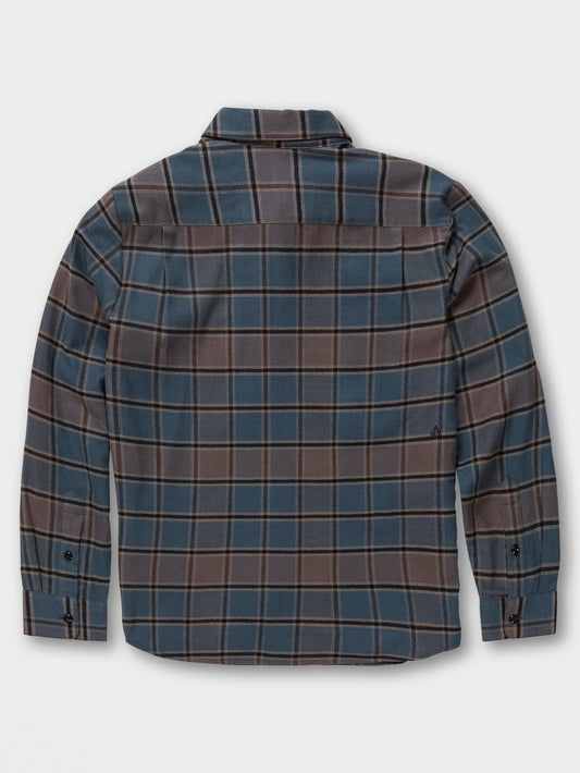 Little Boys Caden Plaid Long Sleeve Flannel