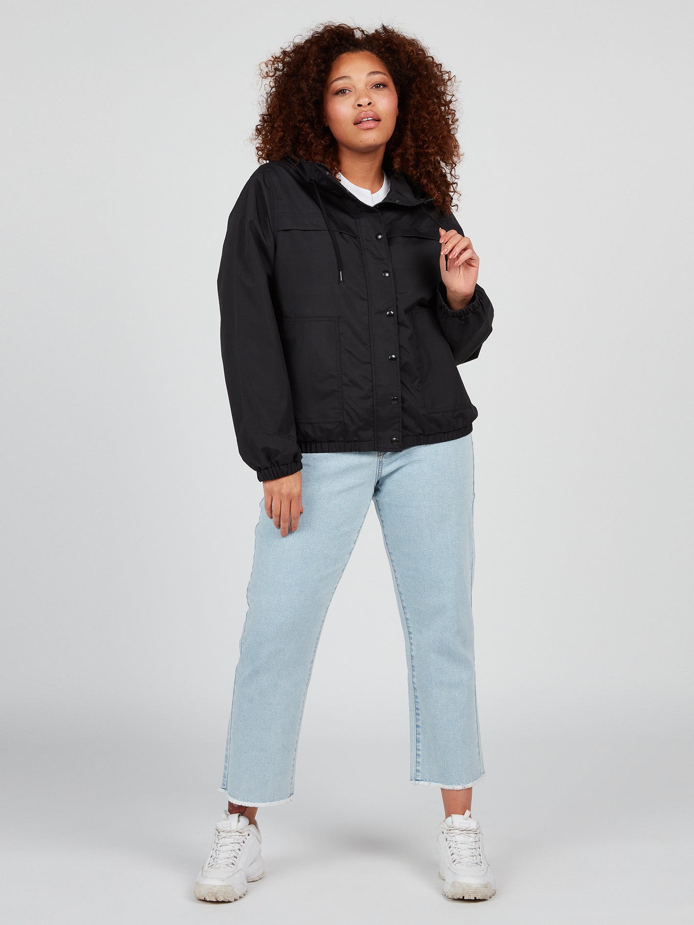 Enemy Stone Windbreaker Plus Size