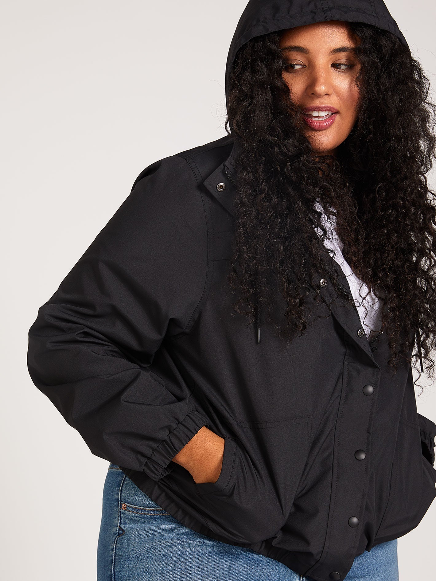 Enemy Stone Windbreaker Plus Size