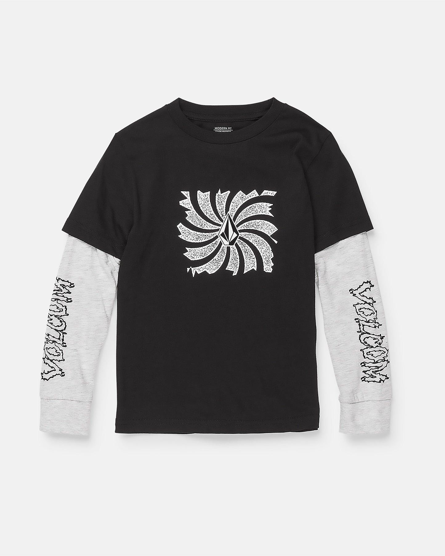 Little Boys Midnight Twofer Long Sleeve Tee