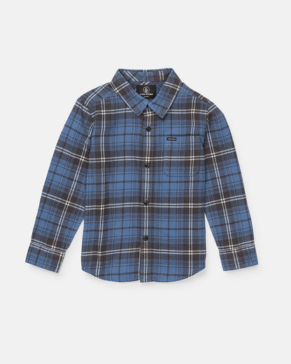Toddler Boys Caden Plaid Long Sleeve Shirt