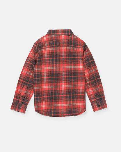 Toddler Boys Caden Plaid Long Sleeve Shirt