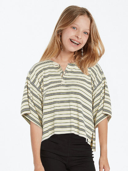 Girls Popztone Short Sleeve Polo