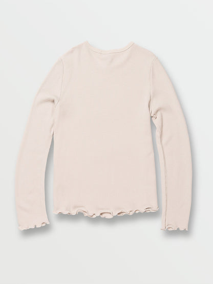 Girls Lived In Lounge Thermal Long Sleeve Top