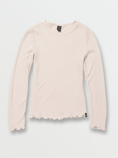 Girls Lived In Lounge Thermal Long Sleeve Top