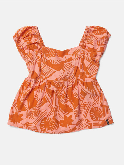 Girls Off Tropic Top