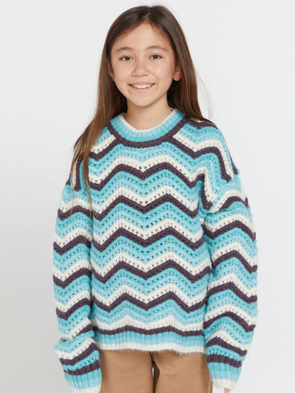 Girls Zigzy Zagzy Sweater