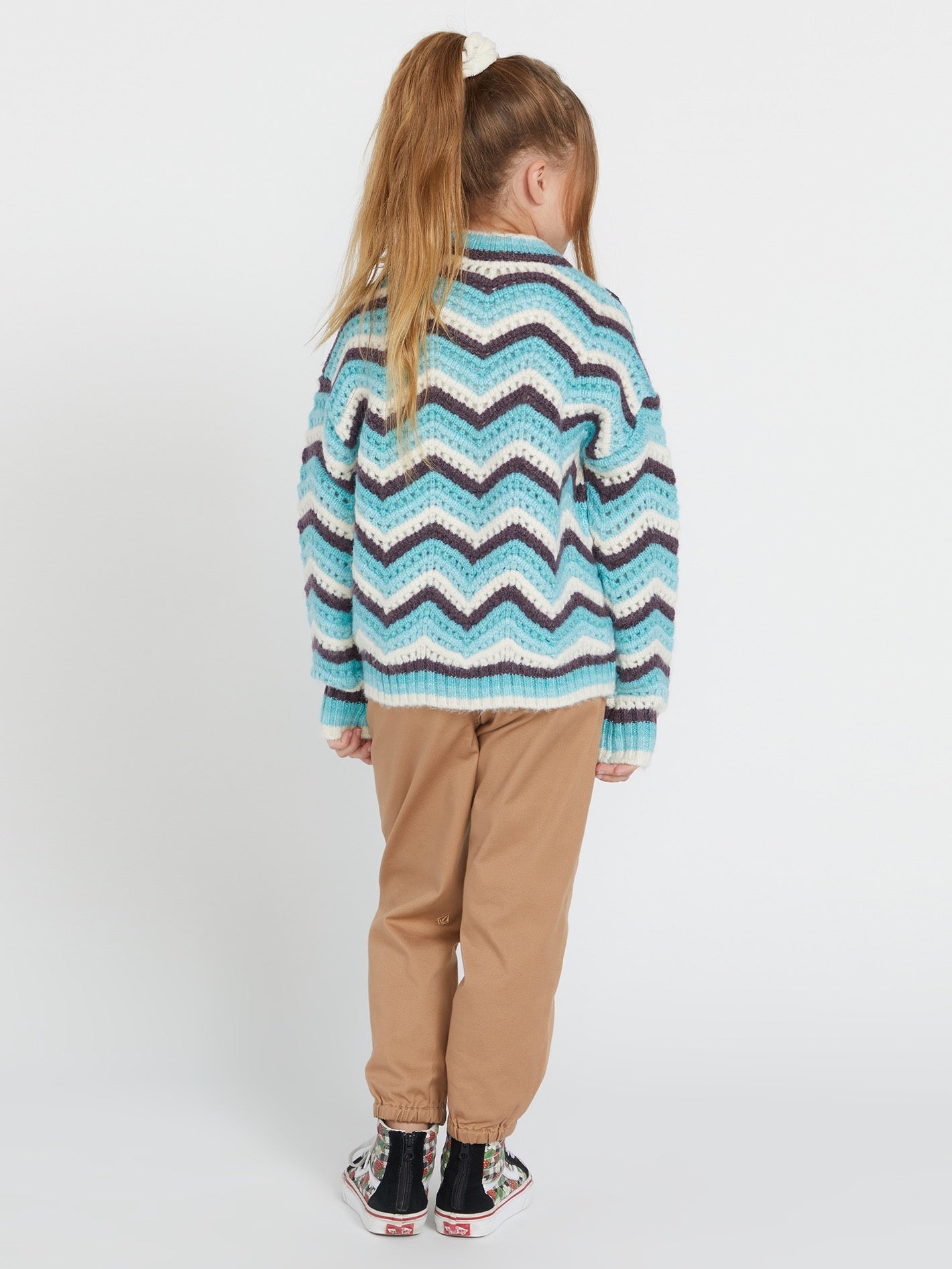 Girls Zigzy Zagzy Sweater
