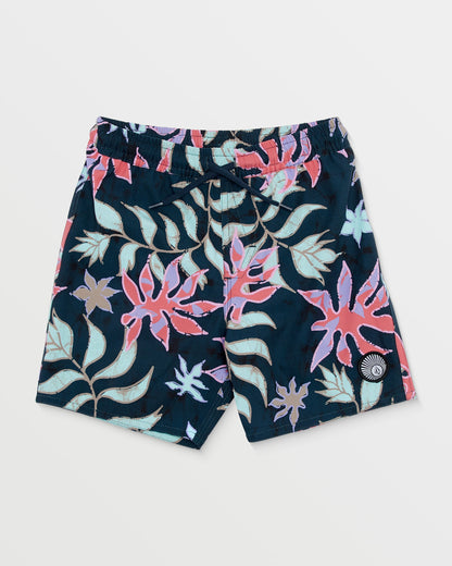 Little Boys Floral Motion Trunks