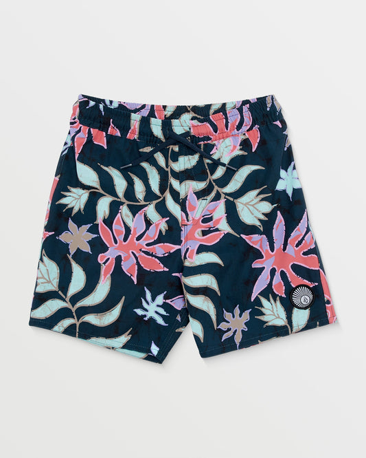 Little Boys Floral Motion Trunks