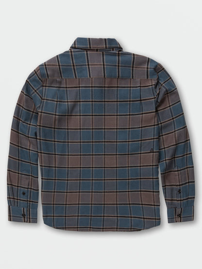 Little Boys Caden Plaid Long Sleeve Flannel