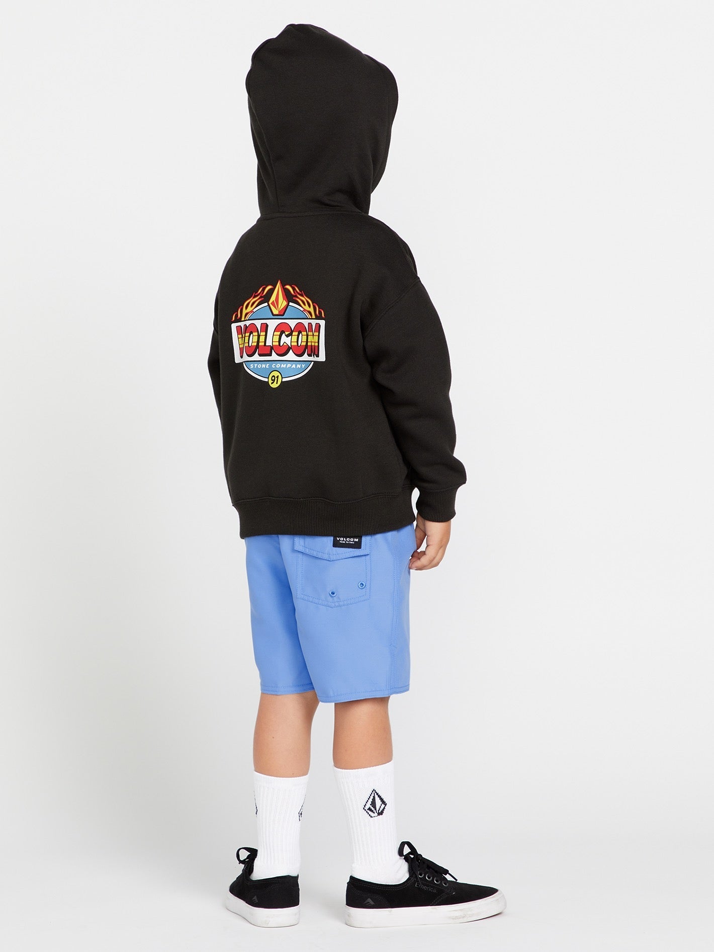 Little Boys Flamey V Pullover